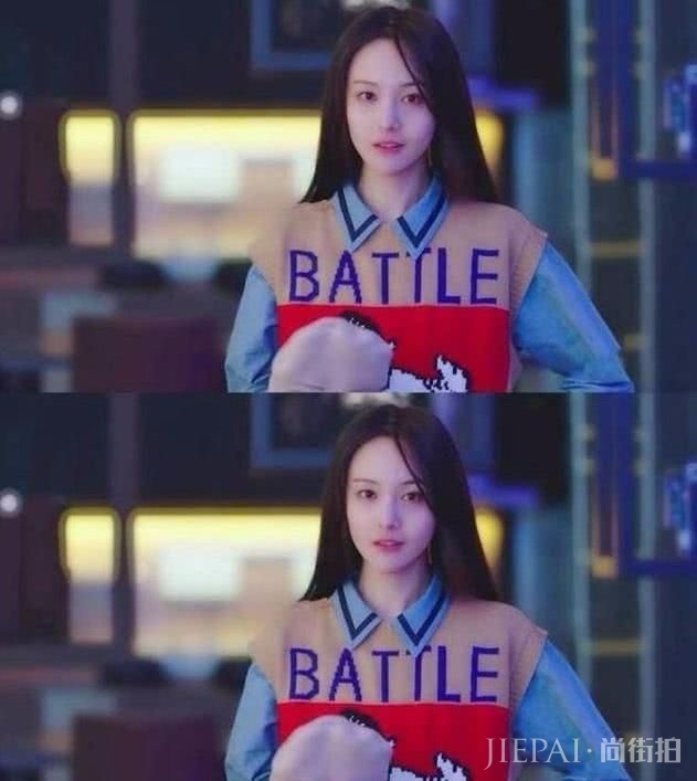 郑爽稍微打扮一下，女星压力倍增