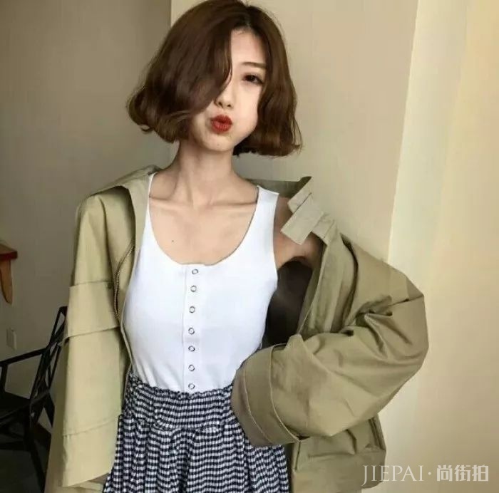 少女感爆棚的卷发，比直发好看N倍......