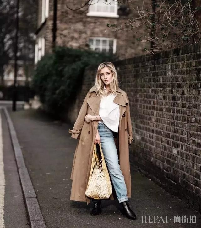 身高150的博主们,这么穿长大衣全变170!