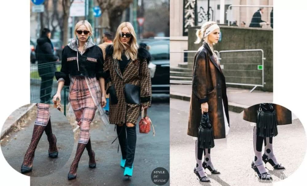 跟着欧美潮女学习裙子搭配,在秋冬穿得美美的