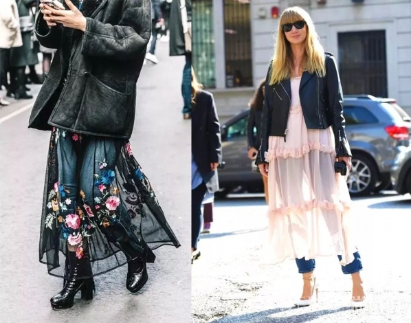 寒风刺骨的冬天怎么穿裙子好看!