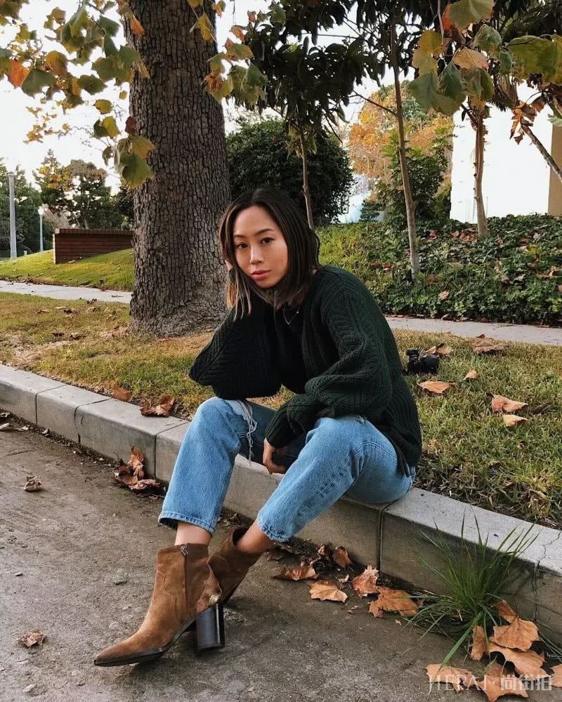 能穿一整个秋冬的针织衫 这么搭最时髦