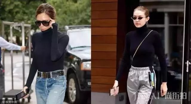 自带时尚属性的高领毛衣，你穿了竟然“吃脖子”？