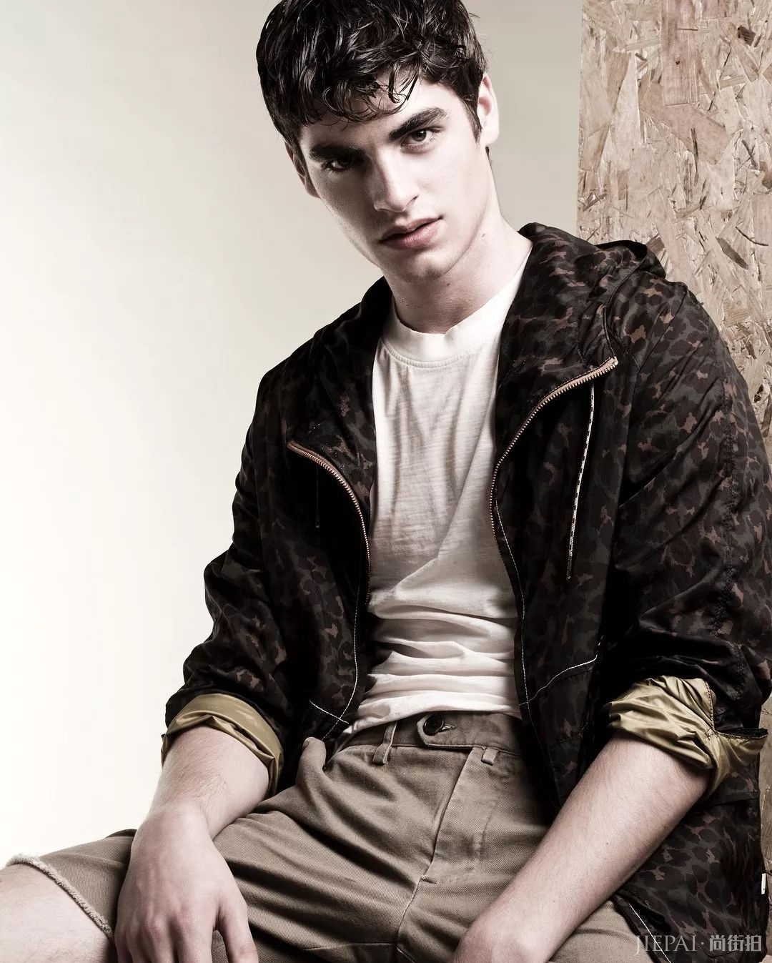 比利时男模Dennis Van Steenwinkel，他的眉毛真的太美了！