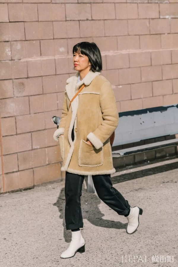 羊羔毛外套冬季最拉风保暖！