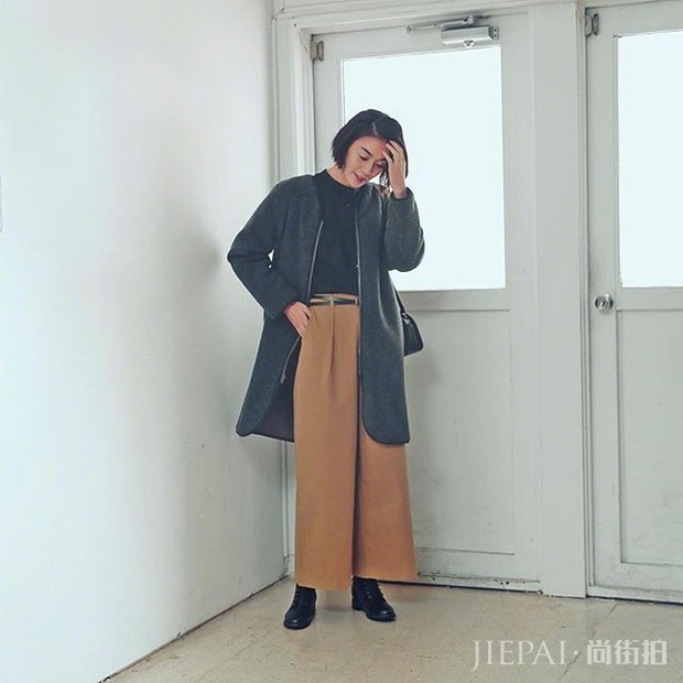 日本品牌studio CLIP一组森女系穿搭