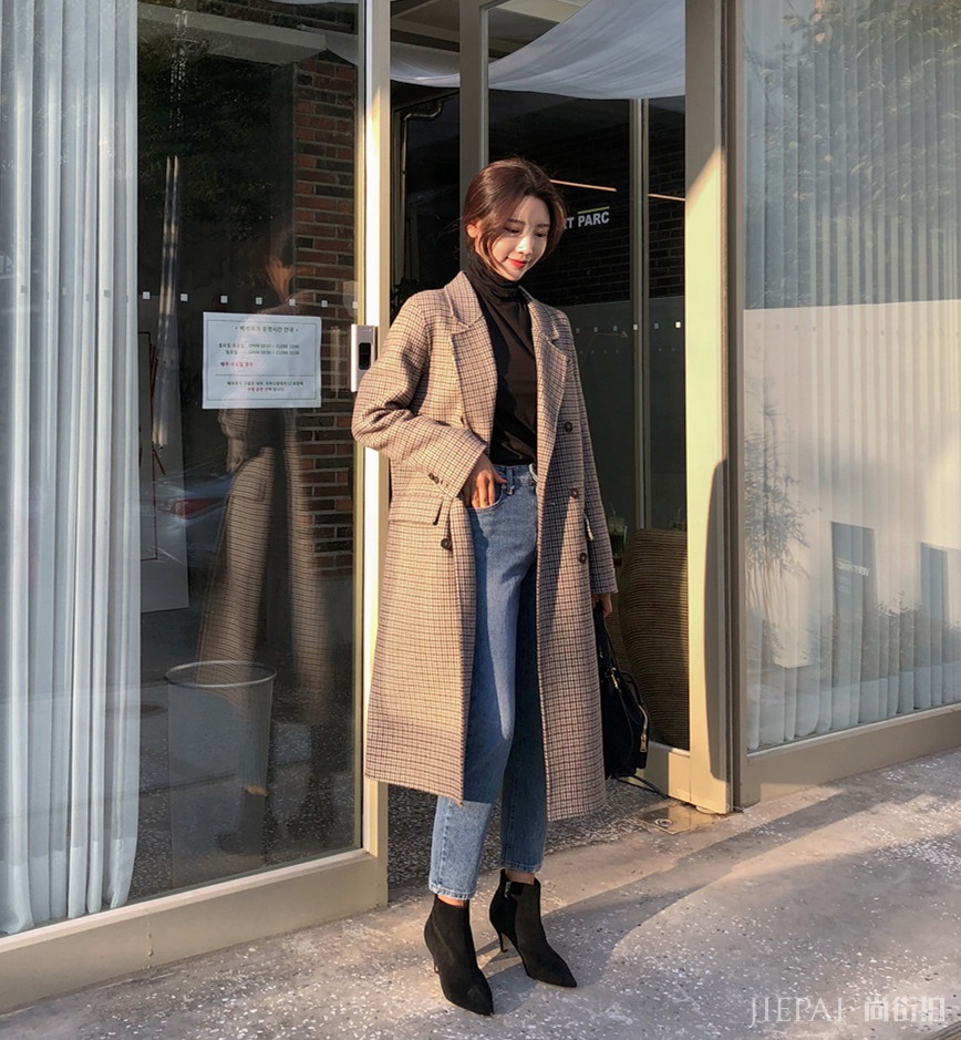 2019时尚格纹搭配 让你一整个冬天都气质满满