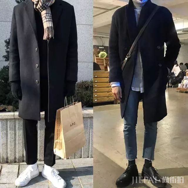 2018冬季男生穿衣简约日常超有范!