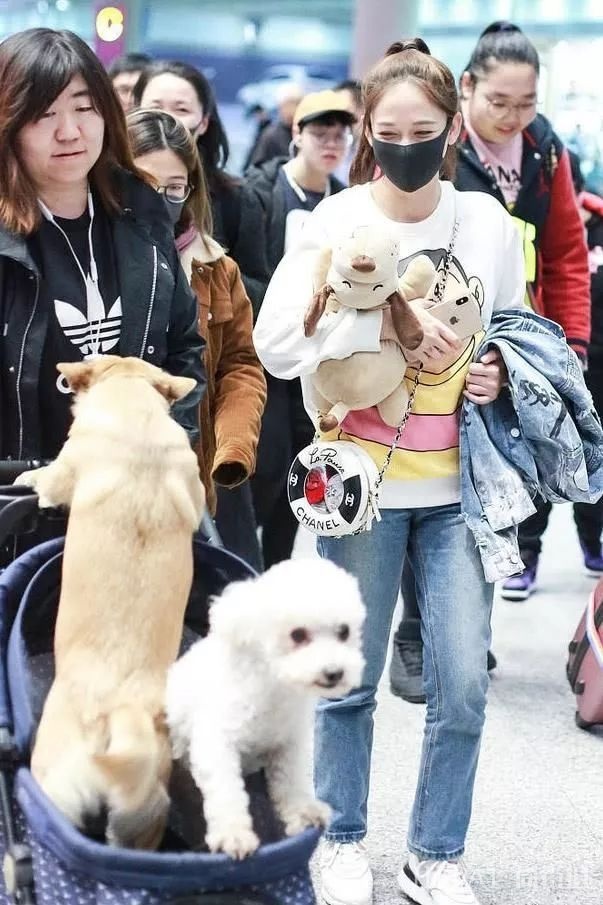 陈乔恩的游泳圈包真心装不下什么东西!