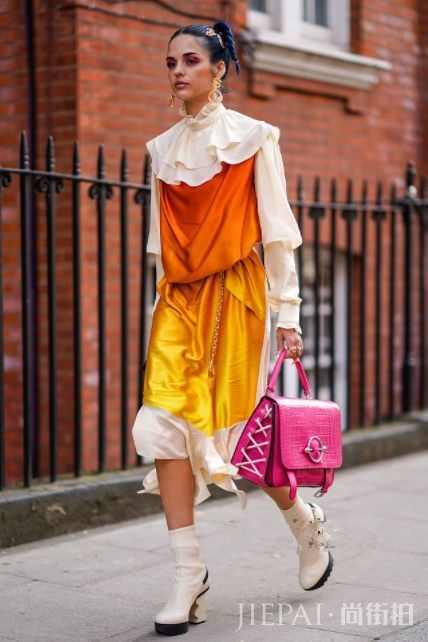 让你冬季暖10度的柿子色系了解一下!