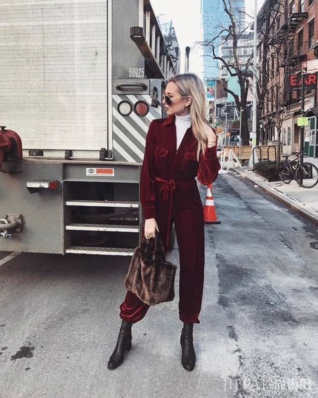 冬季红色色,酒红色,穿对真的好看爆了!!