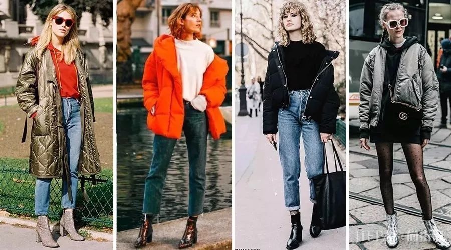 羽绒服+卫衣,保暖又时髦!