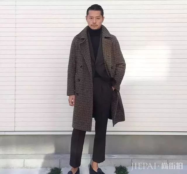 大衣穿的好,妹子随便撩!