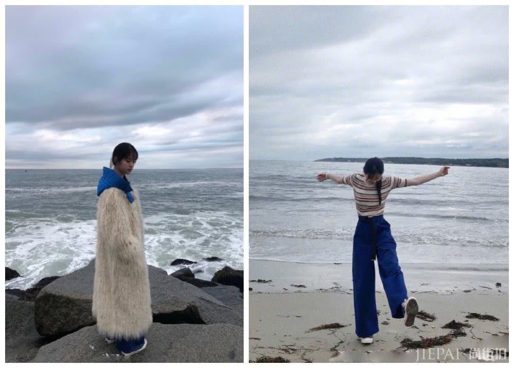 时尚博主欧阳娜娜，示范秋冬穿搭，多种搭配轻松驾驭