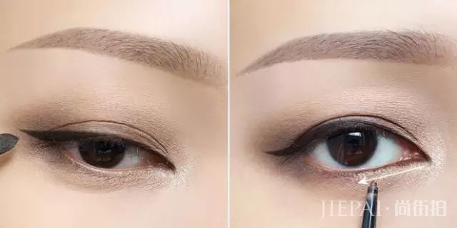 气质满满的高阶烟熏妆，美妆控们跟着一步步学起来吧