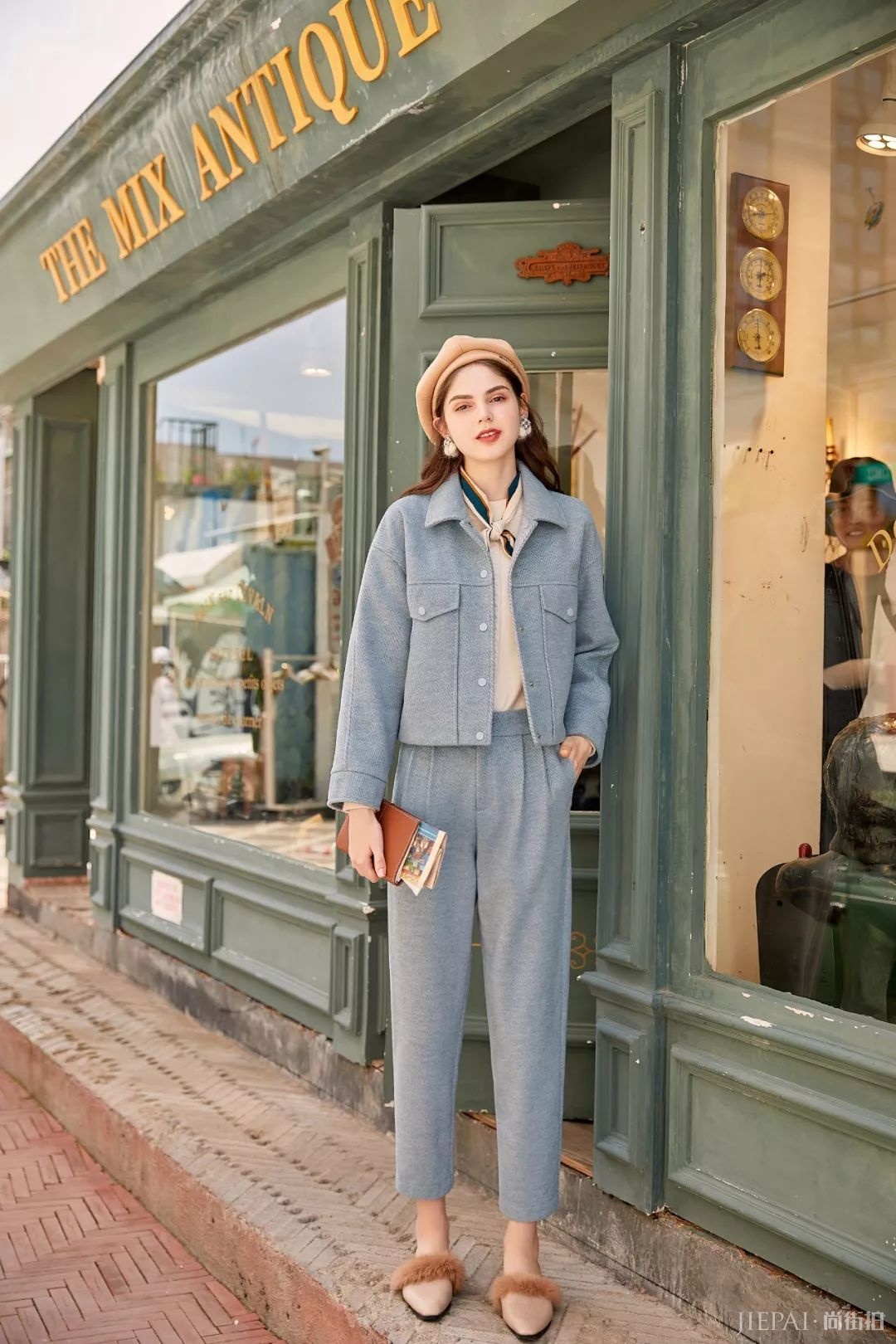 45件秋冬呢大衣，让你巨美巨有气质！