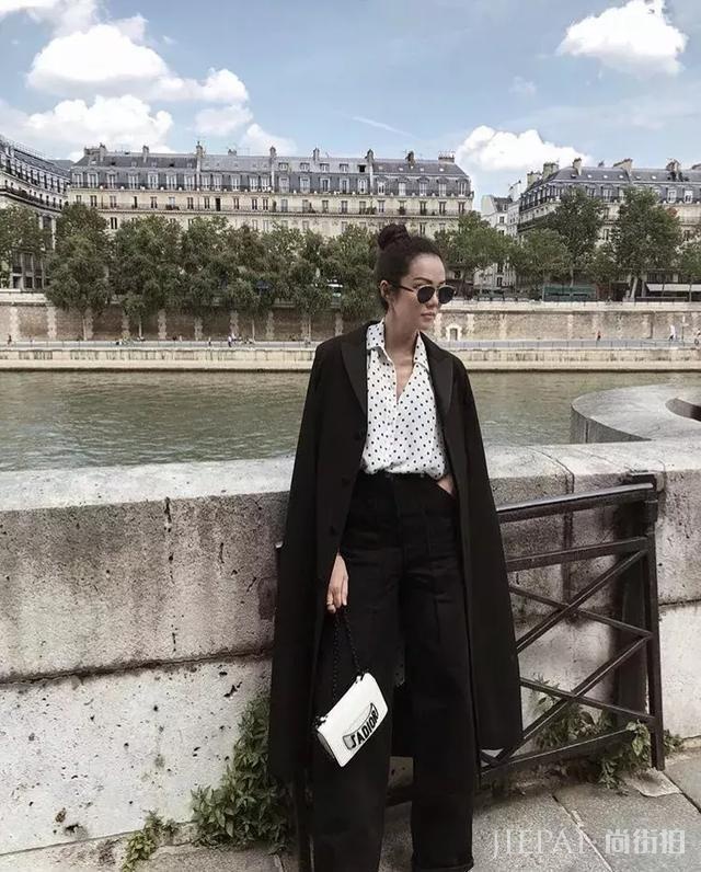 身高150的博主们,这么穿长大衣全变170!