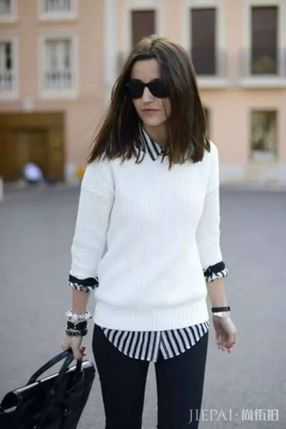 今年流行这样穿毛衣，不懂你就out了！
