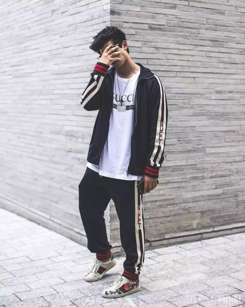 比起日系穿搭,有“男人味”的穿搭也招人喜欢