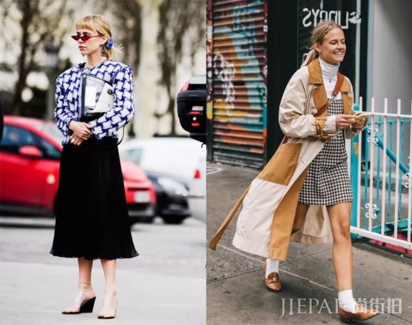 寒风刺骨的冬天怎么穿裙子好看!