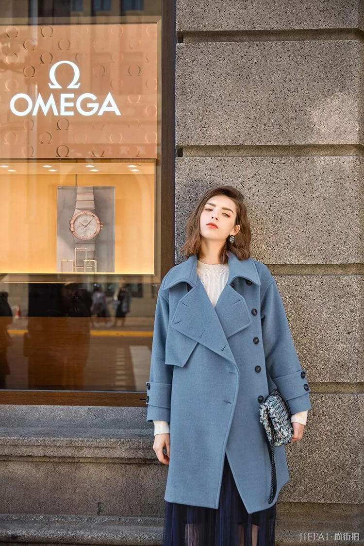 45件秋冬呢大衣，让你巨美巨有气质！