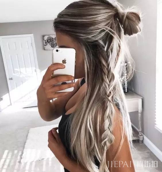 满大街都是半丸子头，我决定美的跟你不一样