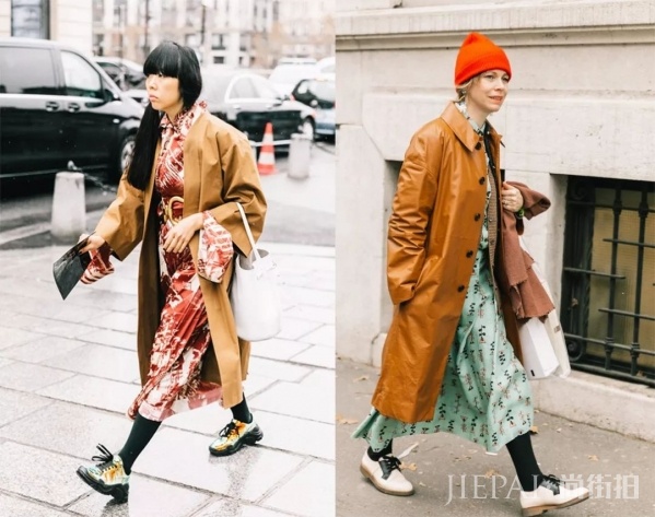 寒风刺骨的冬天怎么穿裙子好看!