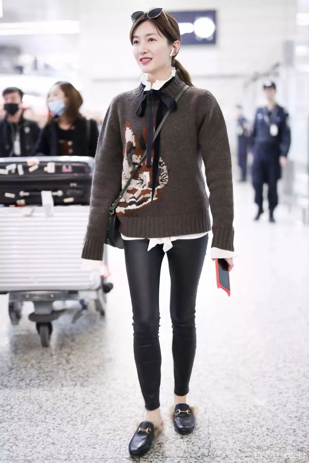 衬衫+针织衫叠穿美翻了！！