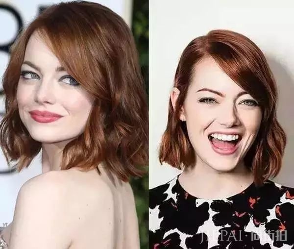 头发不要太长，留个齐肩短发，清爽又漂亮！