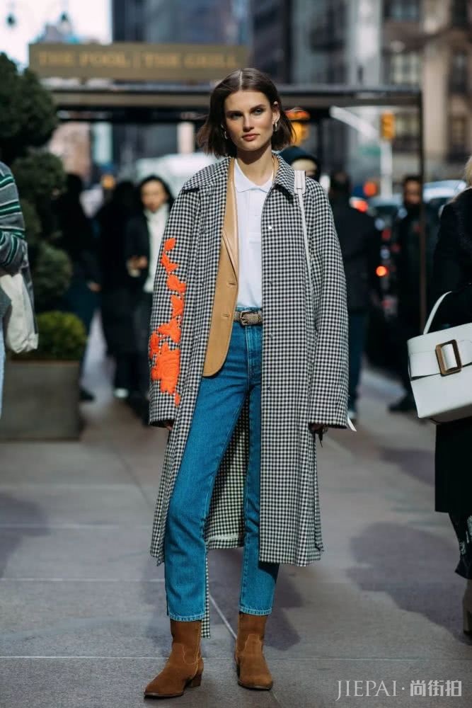 大衣+短靴=入冬最时髦方式！一起来看看本期欧美潮人街拍吧