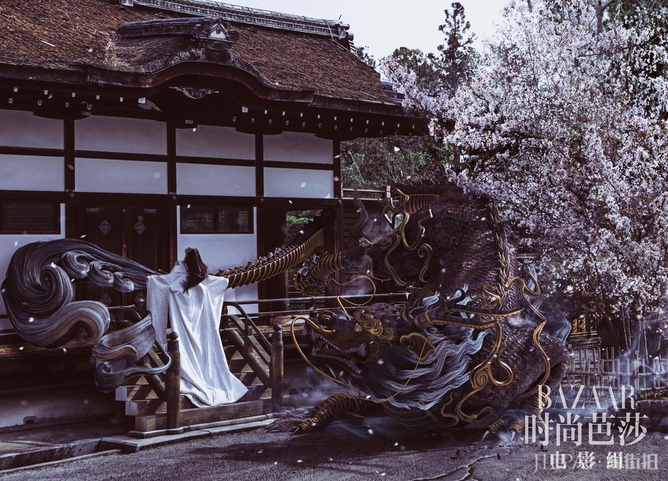 倪妮时尚大片曝光 化身女侠快意江湖