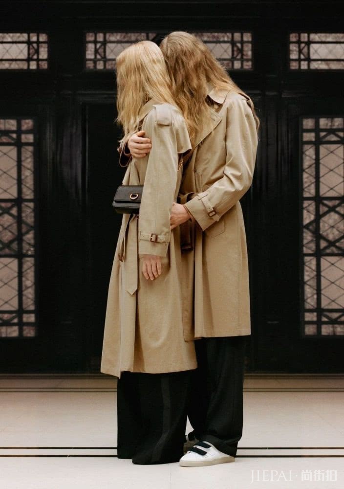 欧美街拍 长外套+阔腿裤好看到犯规