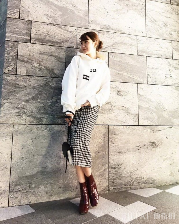 日本混血模特藤井 サチ，人美腿长的白富美