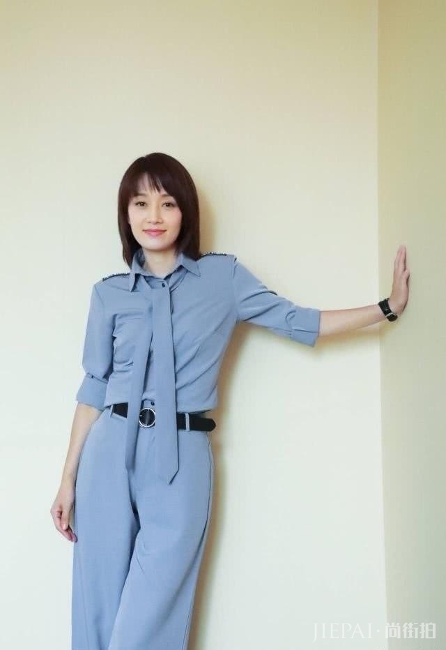 披头发显脸大?马伊琍这款披肩发修饰脸型效果好,显脸小就选它