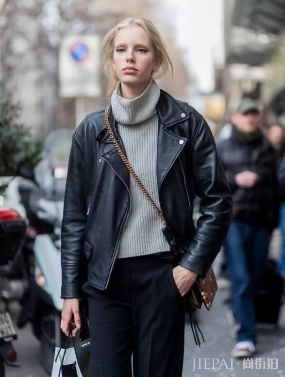 秋冬穿搭高领衫,让你看上去就很时尚!