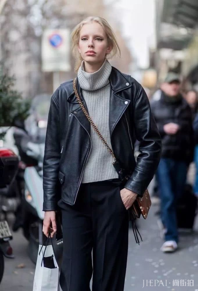 高领毛衣还有这3点挑选技巧！知道才显瘦