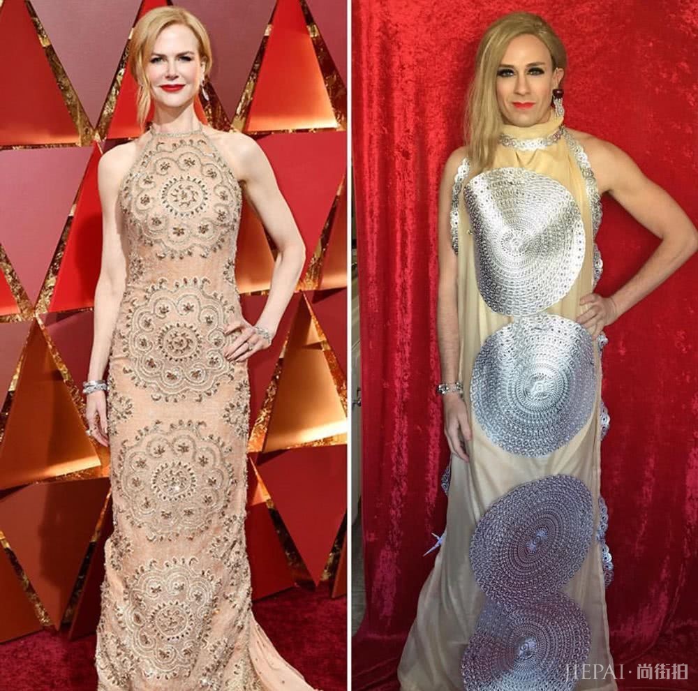 辣眼睛!这个男星靠恶搞好莱坞明星造型居然红了……