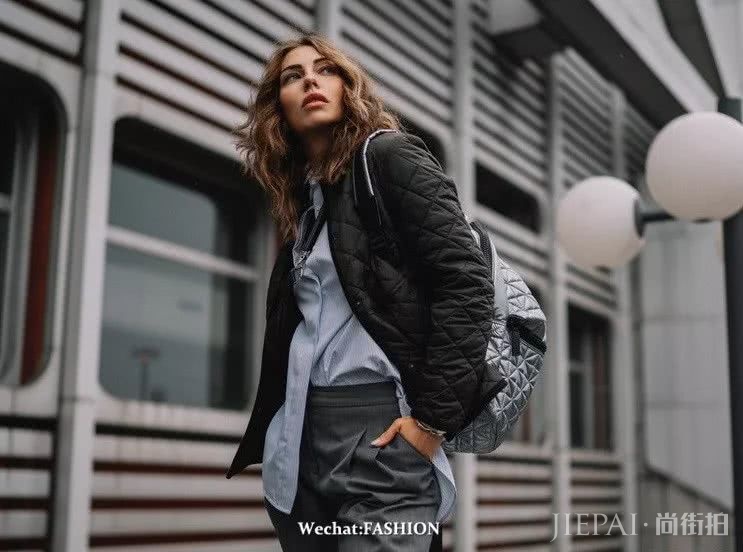 这位时尚博主的高领时髦 懂的人都爱!