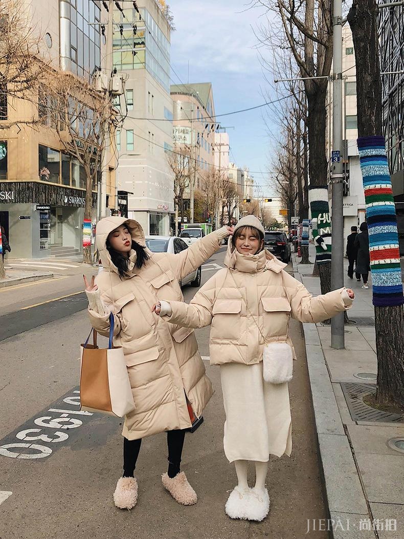 棉衣内搭连衣裙, 这样搭起来时髦减龄魅力十足