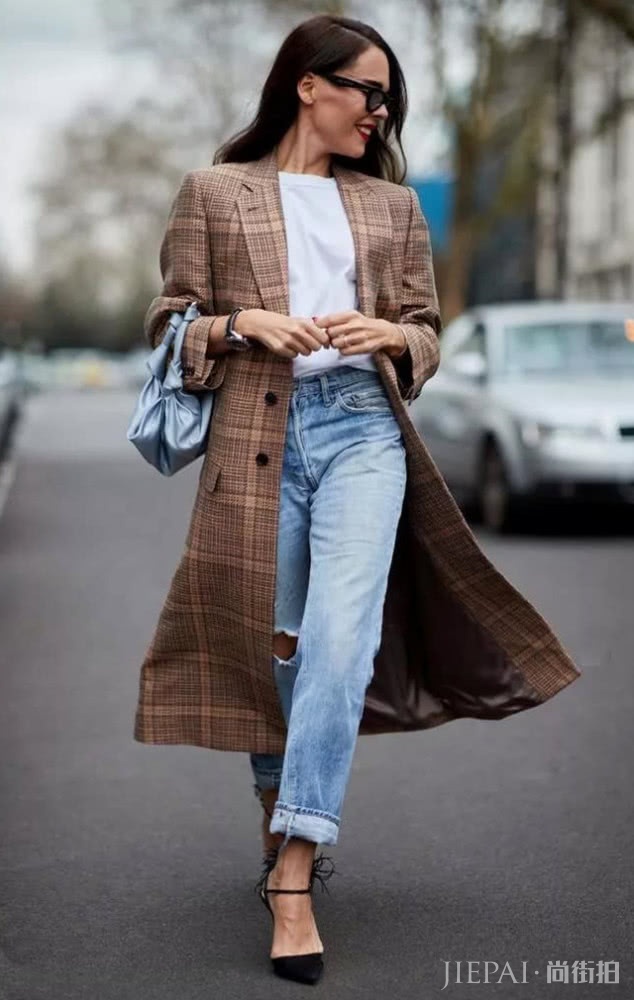 穿格纹大衣显得老气?学习这5种搭配,让你立马时尚UP