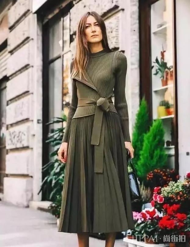 这样穿真的是美炸了，露出脚踝显高还显腿细