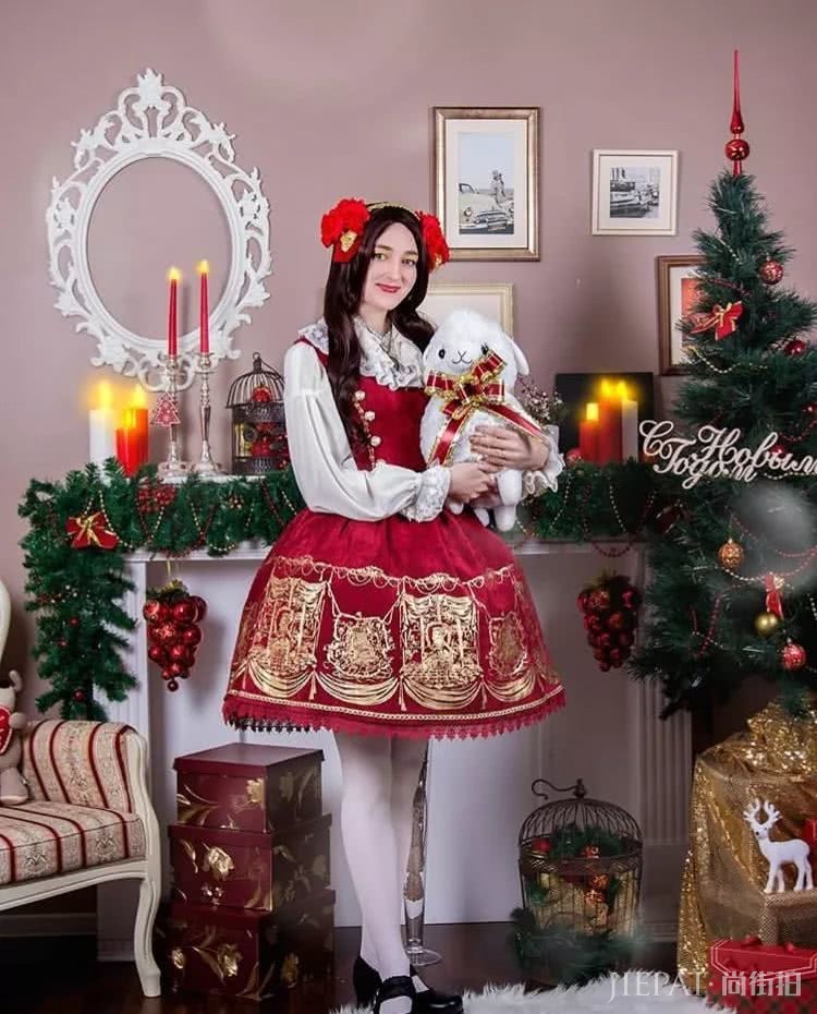 lo娘注意!一大波圣诞节的洛丽塔小裙子来啦