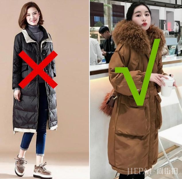 羽绒服就买下面这颜色的，保暖还显年轻!