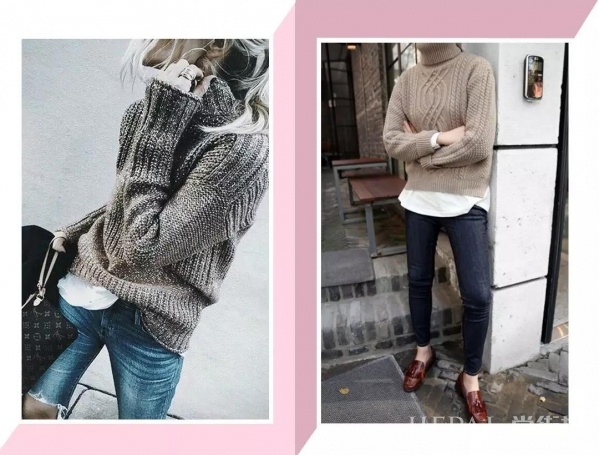 毛衣里面内搭什么衣服好看 这样穿搭时髦炸了