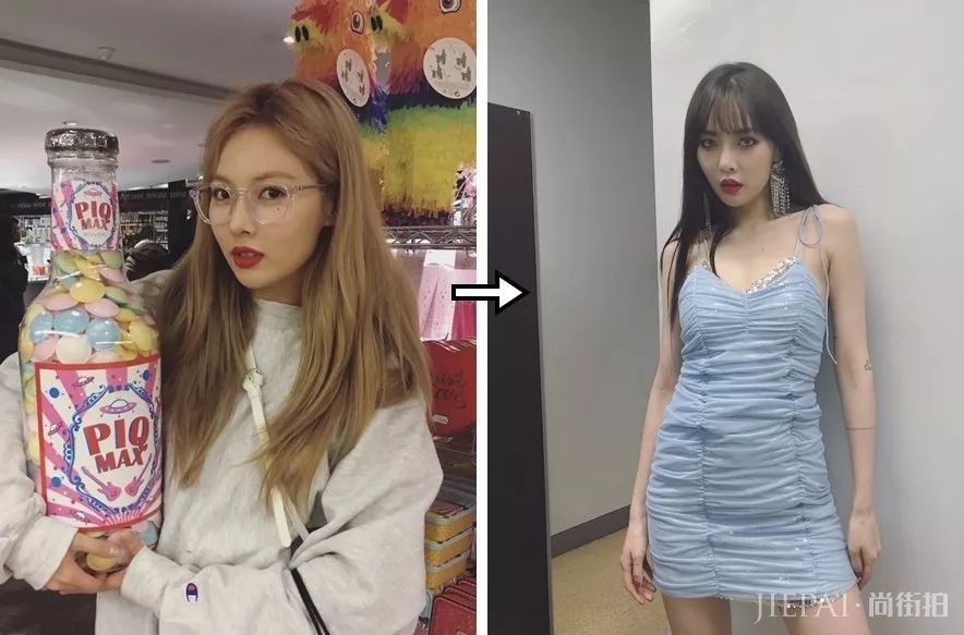 黑发造型这样弄一定很时髦!