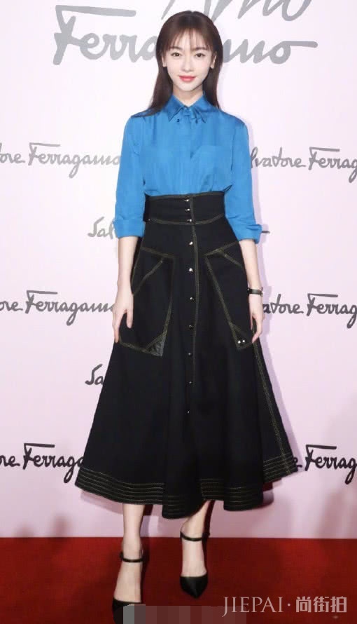 吴谨言增高20厘米却没有跟，这是悬空着在走路了？