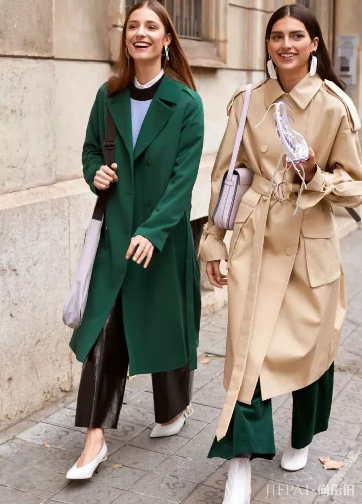 避开雷区 大衣+阔腿裤这样穿显矮又显胖!