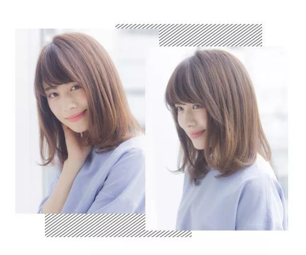 现在流行的短发、中发、长发全都有!