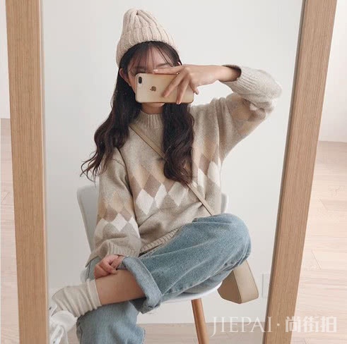 韩国时装博主示范冬季衣柜三样基础单品穿搭 可盐可甜