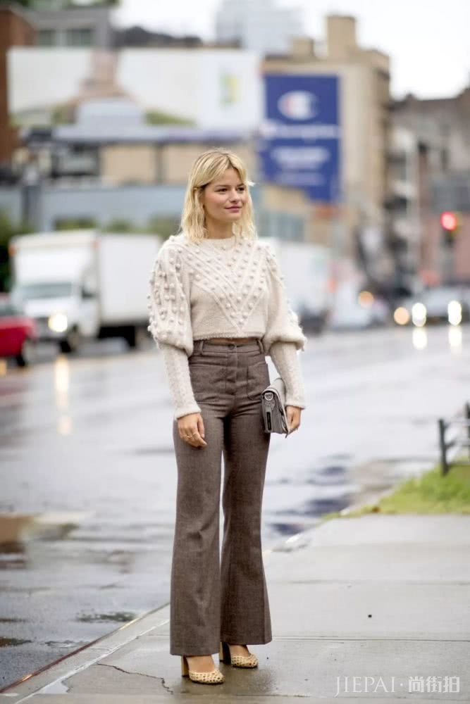 冬日毛衣最显身材的穿法 看看这一篇就明白了